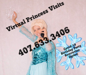 FaceTime with a Princess, Virtual Princess Parties