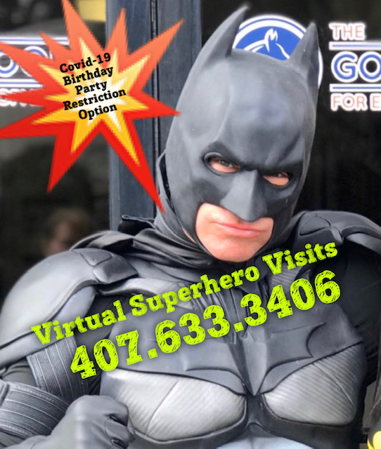 Superhero Zoom Party