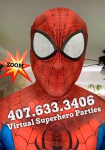 Virtual Superhero Parties, Superhero FaceTime Calls