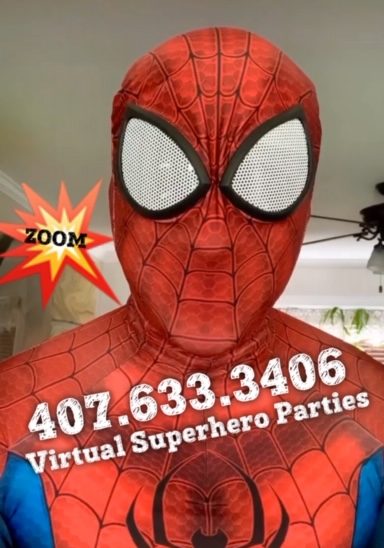 Virtual Superhero Parties, Superhero FaceTime Calls